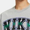 Nike Alphanumeric Logo Print Round Neck Short Sleeve Basketball Jersey Men Tops Dark-Grey FQ7003-063