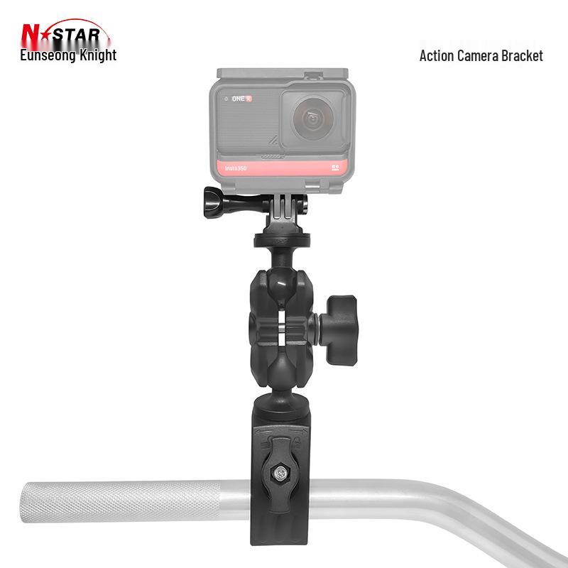 Xiaoyi Mountain Dog GoPro Sports Camera Motorcycle Mount Accessories Camera Head + Adapter
