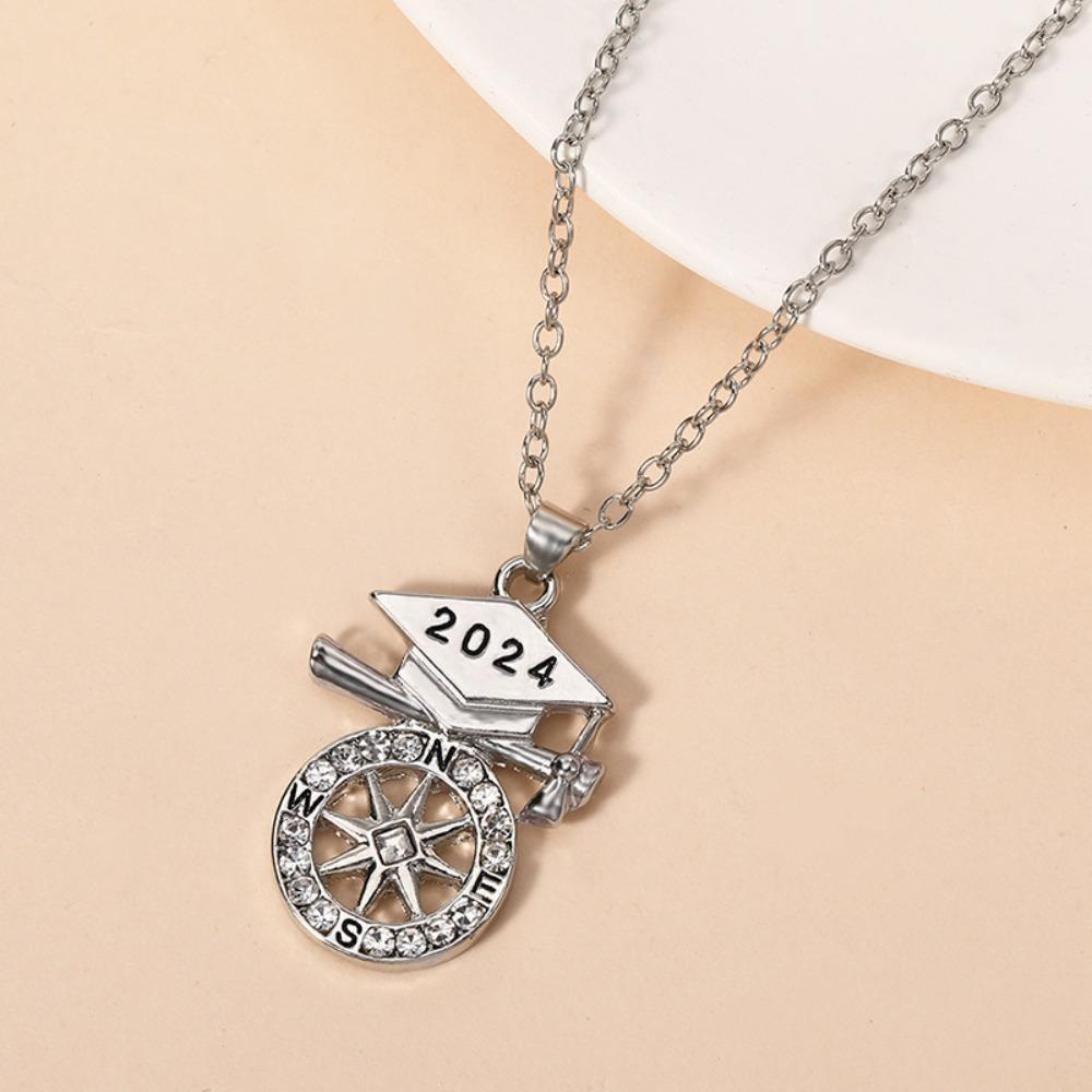 

Цепочка на ключицу из сплава, выпускная кепка, свитер, цепочка, подарки, ювелирные аксессуары, студенческие аксессуары