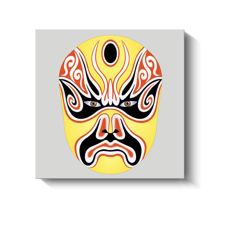 Nuovi Dipinti Decorativi Cinesi Opera Sichuanese Opera di Pechino Maschere d'Opera Poster e Stampe su Tela per Decorazione Soggiorno