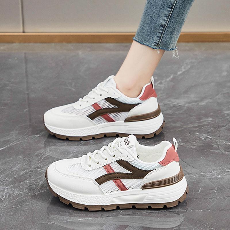 

Daddy shoes women s 2025 summer ins wind Korean version of student shoes platform heightening casual sports shoes women s shoes trendy brand 40 хаки