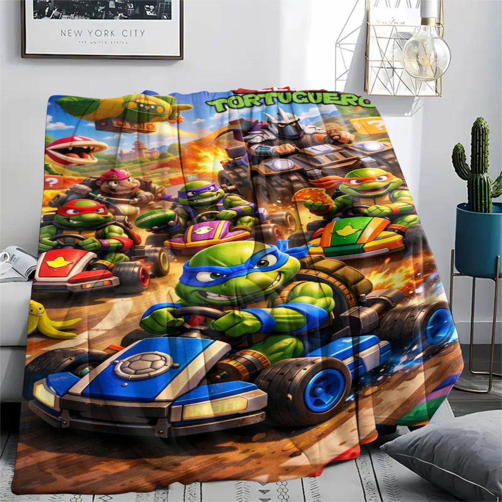 Ninja Turtles Cosmic Energy Blanket Suitable For All Seasons Blanket Nap Blanket Outdoor Plush Blanket Air Conditioning Blanket