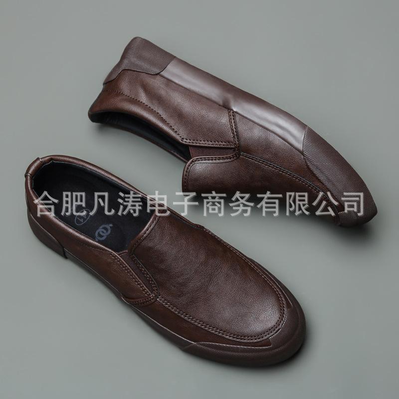 Baoda 7869 men's casual shoes low-top foot-fitting lazy shoes four-season loafers