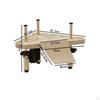 Buoyant Turtle Basking Dock AutoAdjusts to Water Level Ramp with Suction Cups Material for