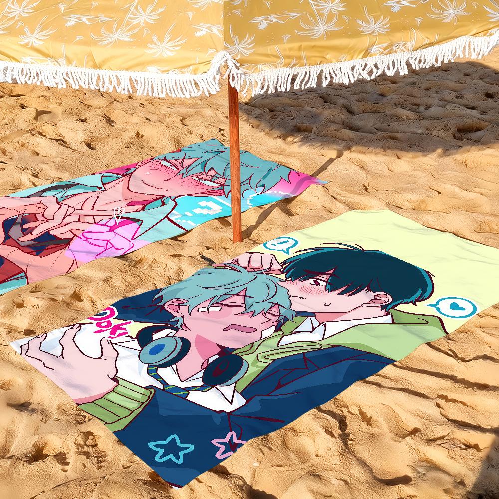 Adventure anime A-Alien S-Stage Towel Drying Bath Towel Applicable To Light Swimming Camping Yoga Beach Out
