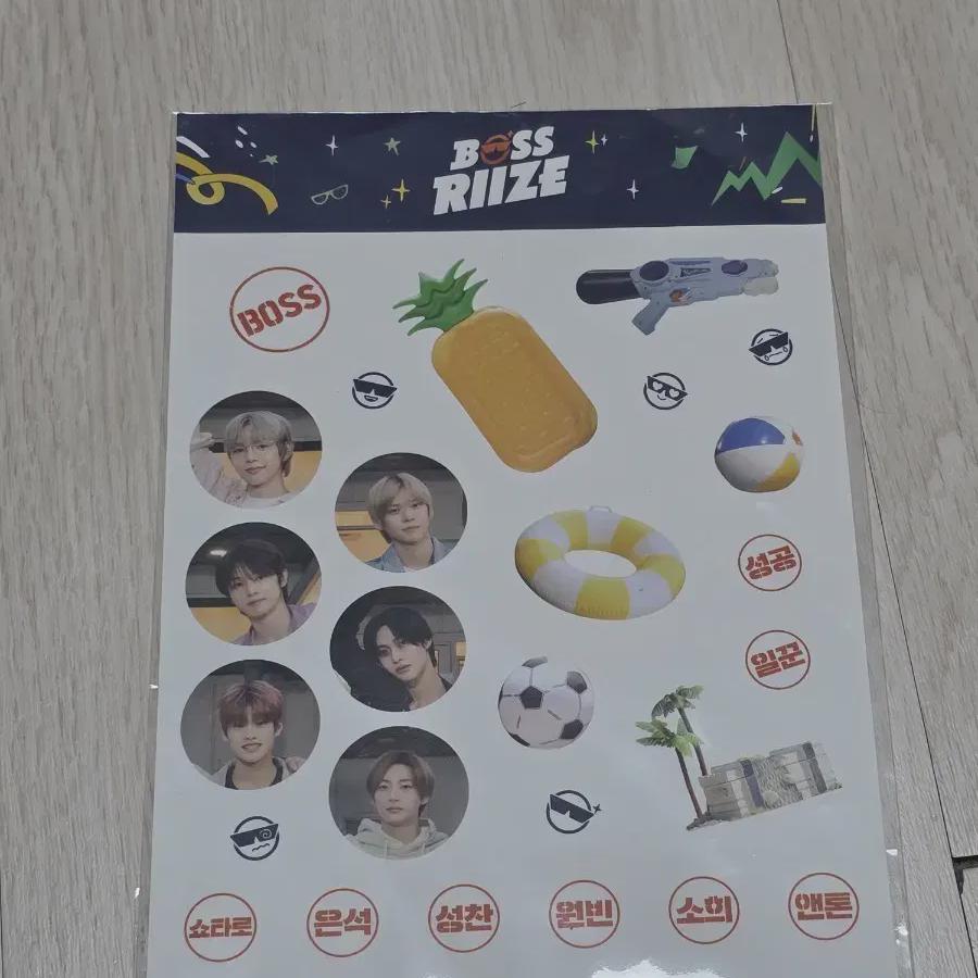 RIIZE Boss Rise Popup Store Sticker