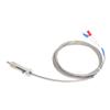 Thermocouple 0‑400 Celsius  K Type Temperature Sensor Probe Compression Spring M12 Thread 2m   6.56ft