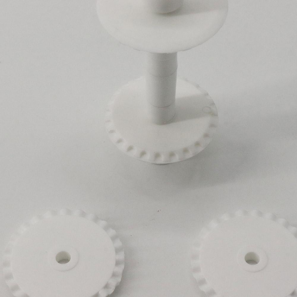 DIY Border Embosser Sugar Cutting Dough Roller Lace Cutters Cake Tool Fondant Decorating Mold