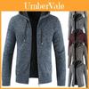Warm And Cozy Men's Sweater Hoodie With Zipper Front And Soft Lined Pockets
