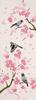 Prairie Dog WAFUKA Tenugui Spring Pattern Cherry Blossom and Java Sparrow 33 X 90cm (Tenugui) TE-365 Size Approx.