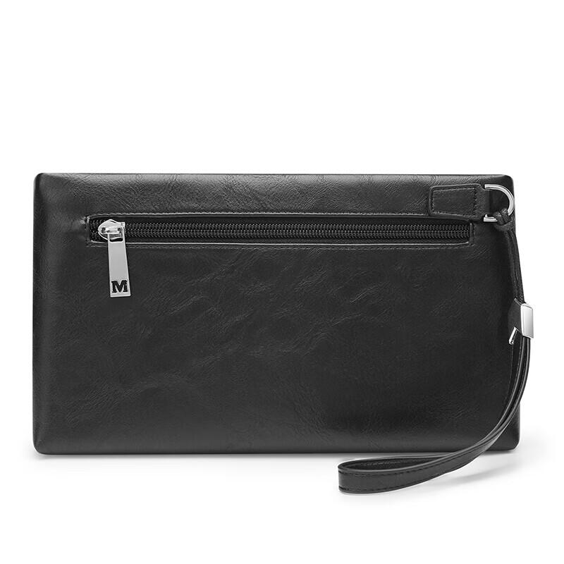Men's Large Capacity PU Leather Clutch Bag