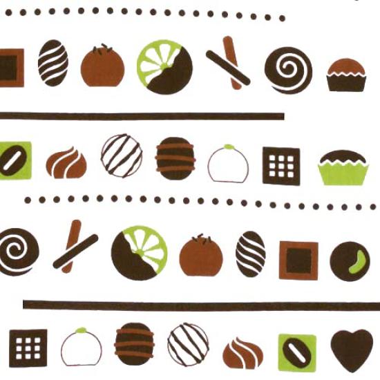 Dyeing Anbo Tenugui Authentic Dyed Cotton Tokuoka Made in Japan 35cm x 100cm "Chocolat Bitter" 100%