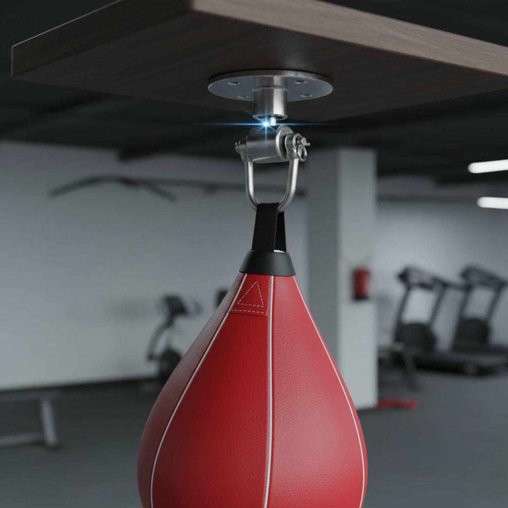 Speed Bag Swivel Ball Bearing Punching Mount Metal for Pugilists, Training
