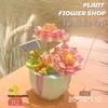 Bionic Eternal Flower Building Blocks: Sunflower and Rose Assembly Toy for Children