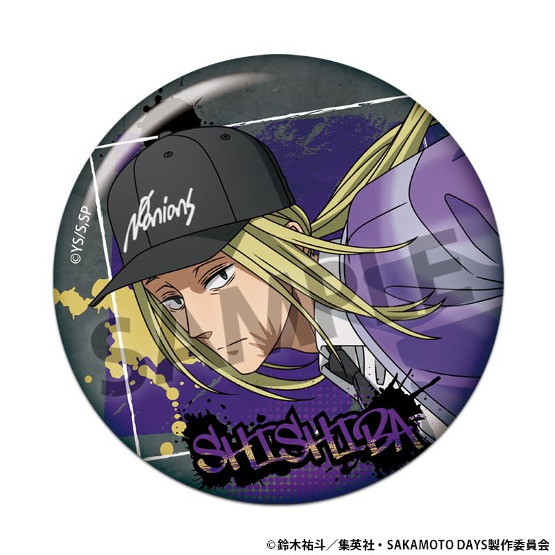 SAKAMOTO DAYS Original Trading Badges Parkour ver. (10 badges in 1 box)