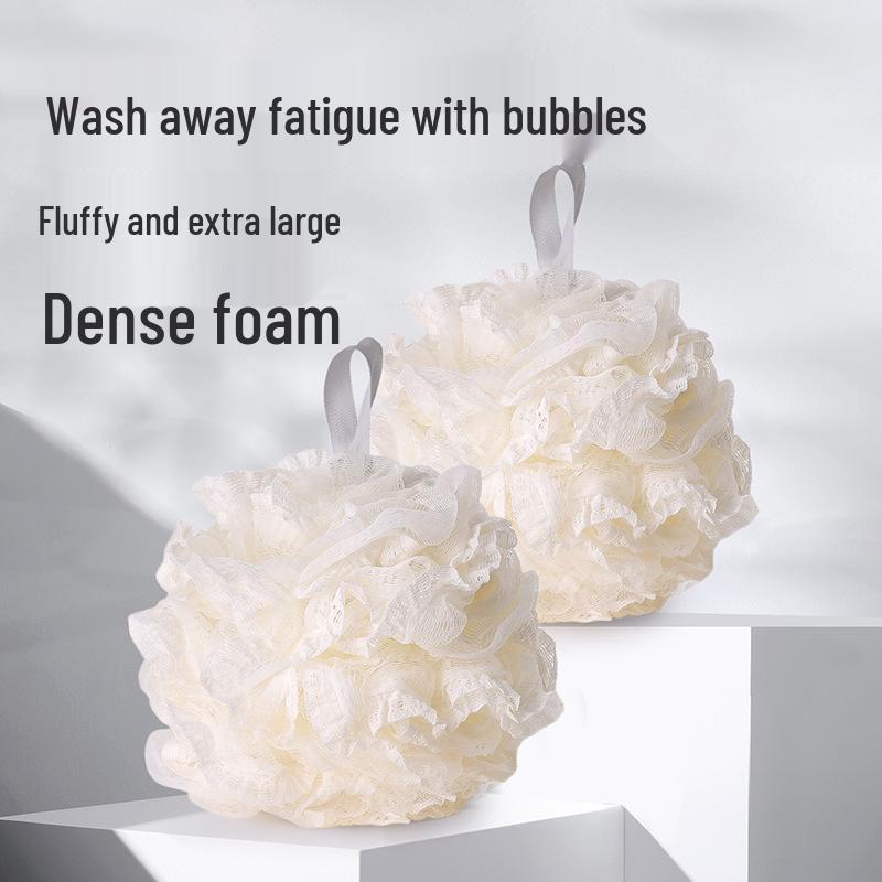 High-End Non-Dispersing Super Soft Exfoliating Bath Flower Ball for Men and Women