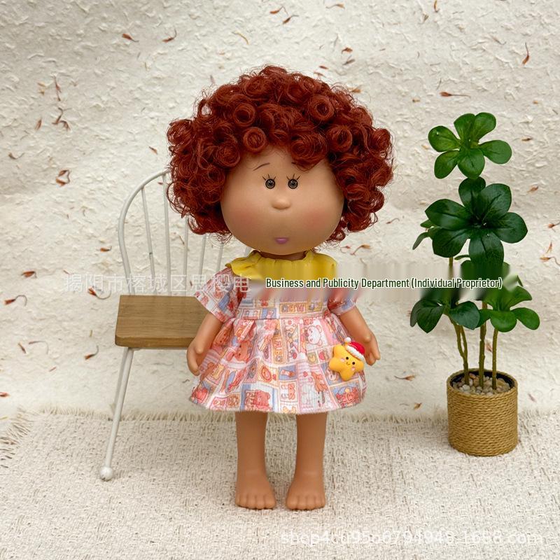 24cm Spanish Mia Potato Doll Dress-Up Set with Plush Outfit