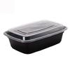 Anjuxiansen Thickened Single Compartment Square Food Containers with Lids