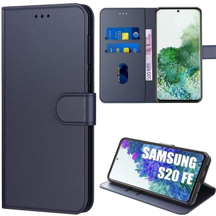 Coque de Protection - PROSHOP - Samsung S20 FE - Bleu Marine - Anti Rayure - Anti-Choc