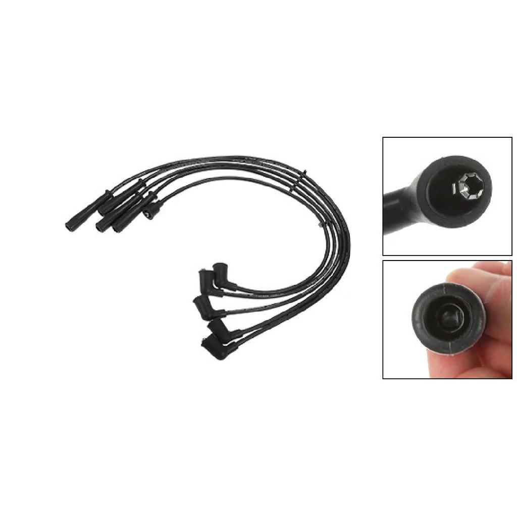 UXCELL 5 Pcs Spark Plug Wire Ignition Coil Cable for Nissan 200SX 510 521 610 710 720