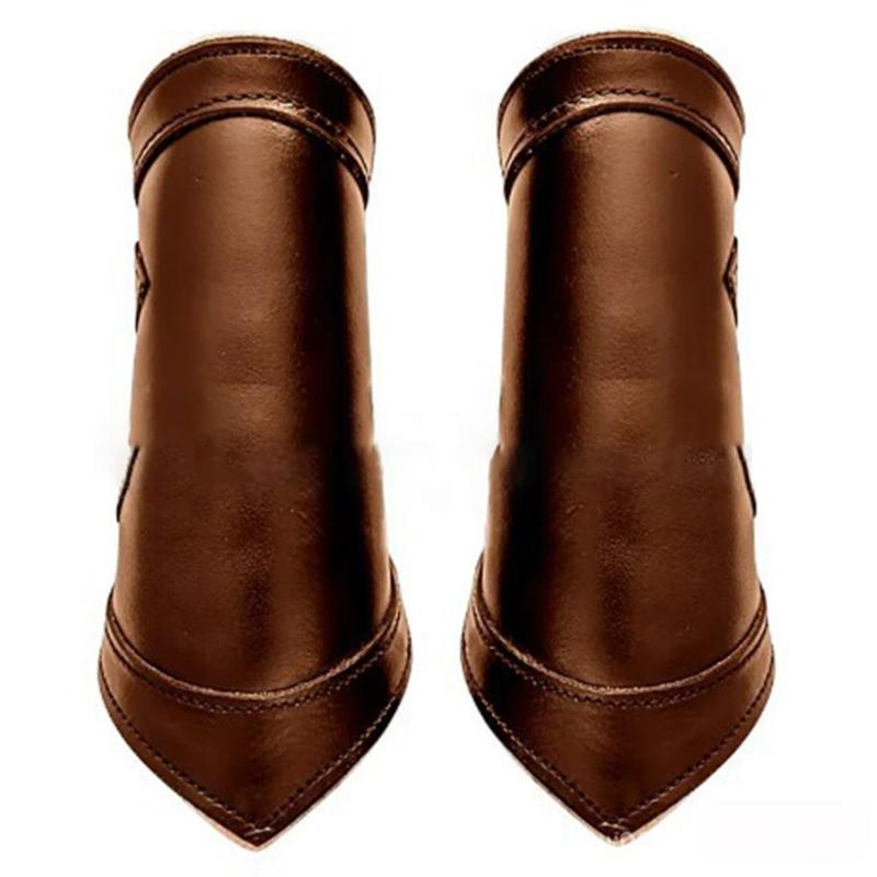 

VikingsBracers Medieval Leathers Bracers Arm Armor Cuff Leather Gauntlet Wristband Punk Arm Guards Men Women Costume коричневый
