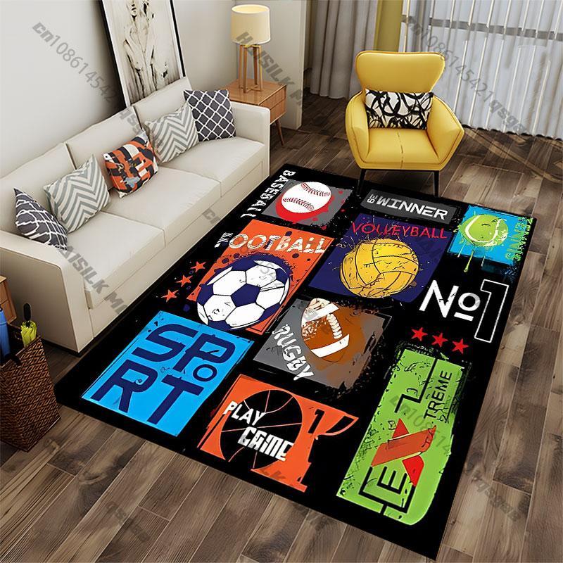 Sports games and athletic competition carpet Yoga living room room decor children's crawling mat doormat area rug games mat