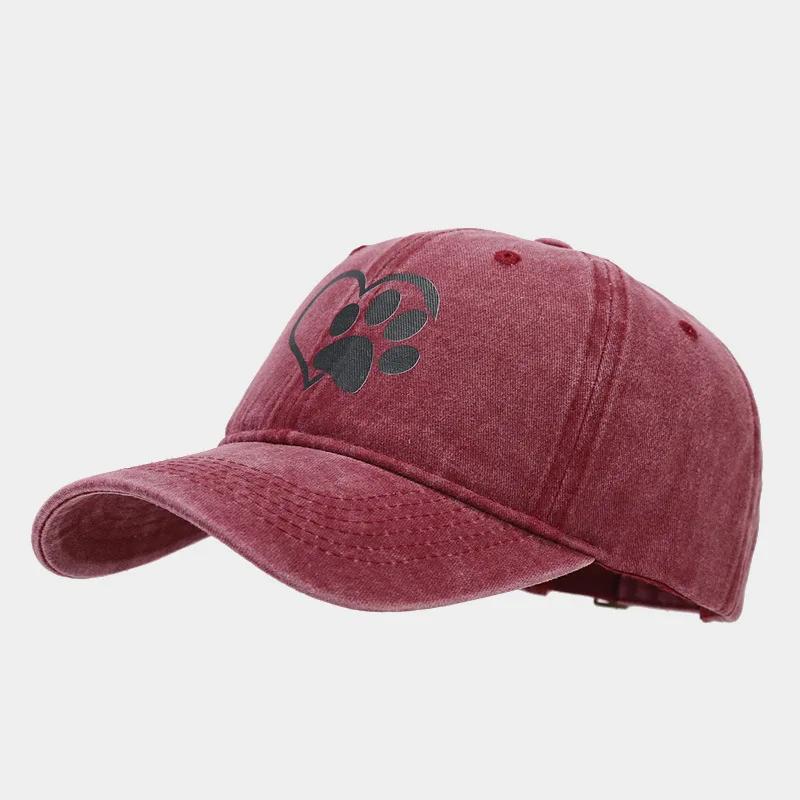 

Spring and Summer Cotton Cartoon Print Casquette Baseball Cap Adjustable Outdoor Snapback Hats for Men and Women 256 54-60cm adjustable& 8Y красный