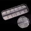 1 Set 12 Grids Nail Art Bead Kit with Storage Box 3D Nail Art Metal Caviar Beads DIY Manicure Design Decoration Charm Nail Accessories