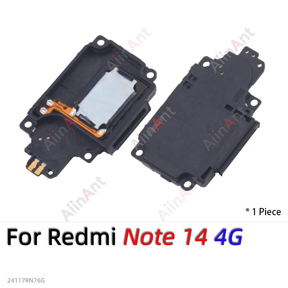 Bottom Loud Speaker Loudspeaker Sound Buzzer Ringer Flex Cable For Xiaomi Redmi Note 13 14 13C 13R 14C 14R Pro Plus 4G 5G