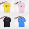 Stylish Unisex Fun Lover Loser Lettering Printed Short Sleeve Top T-shirt For Everyday Wear