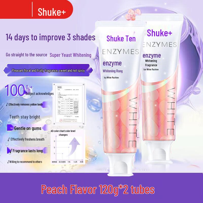 Saky Enzyme Toothpaste (Peach Flavor)