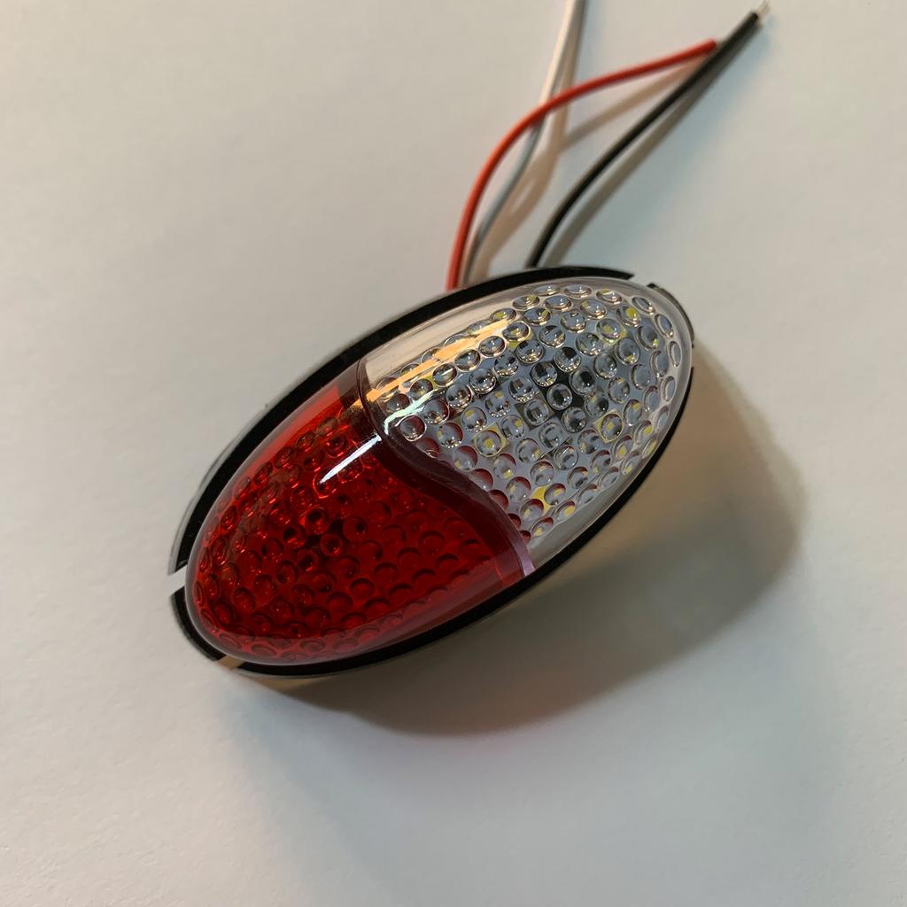 LED Side Marker Lights Front Rear Side Indicator Lights Turn Signal Lights IP67 Waterproof for Truck Trailer Lorry Bus