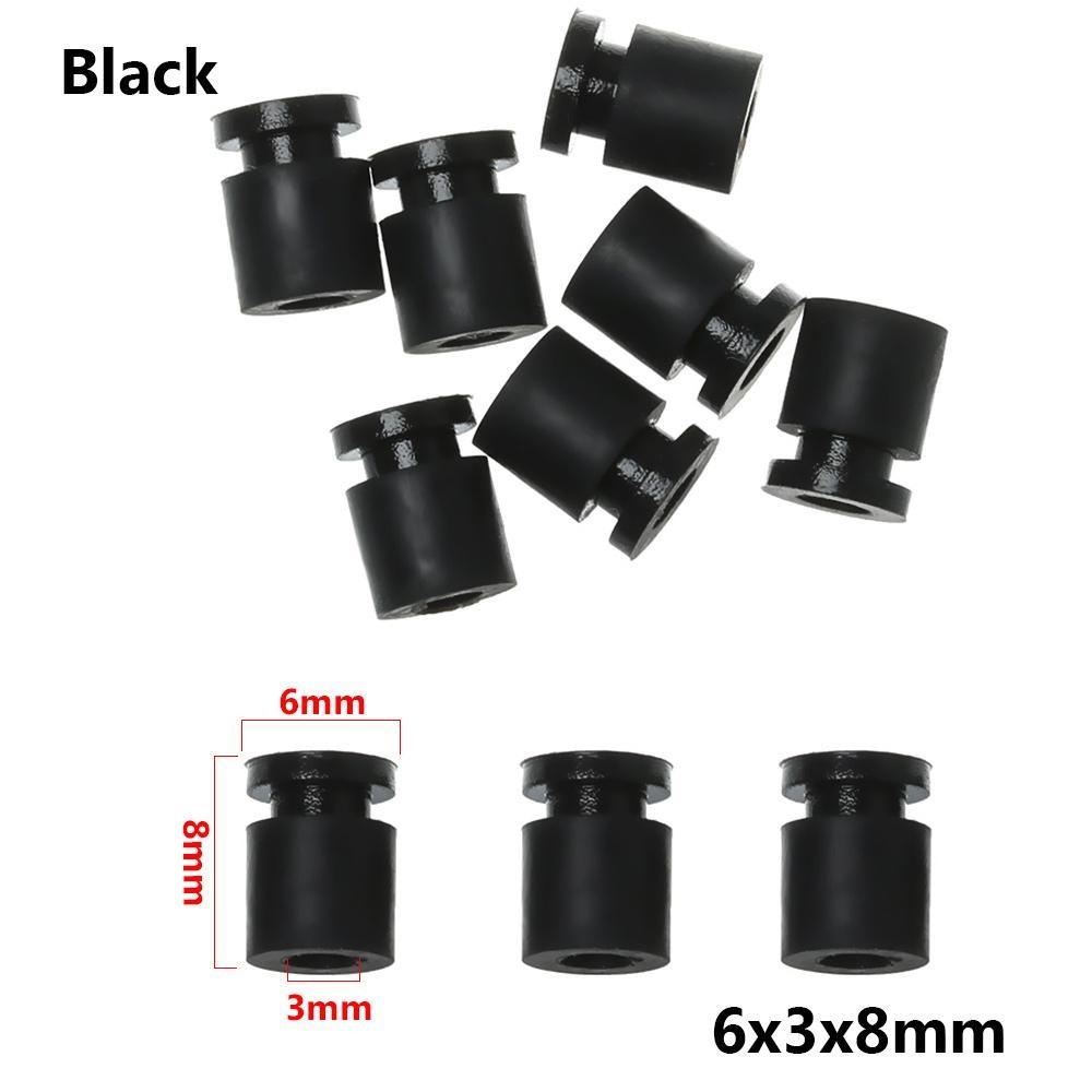 10pcs 8*6*3mm Rubber Damper Balls Silicone Silencer For F4 F7 Flight Controller/FPV Quadcopter