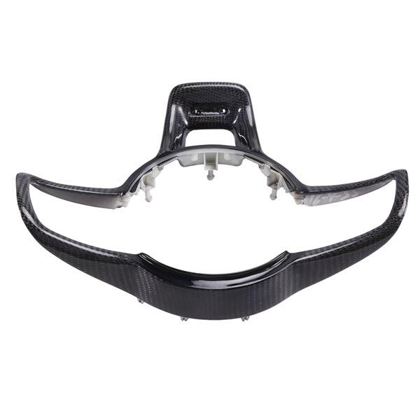 Wet Carbon Fiber Steering Wheel Trim for VW Golf 7 MK7, Passat B8, Tiguan MK2
