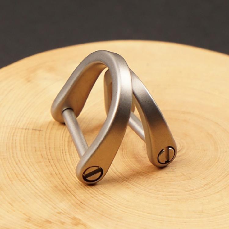 Screw in Shackle Semicircle D Rings DIY Crafts Horseshoe U Shape D Rings Buckle