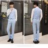 Vest Suit Gilet Vest Winter Large Size Waistcoat Slim Business Wedding Casual Formal Business Gentleman [inotenka] M-6XL Men's Wrinkle-resistant
