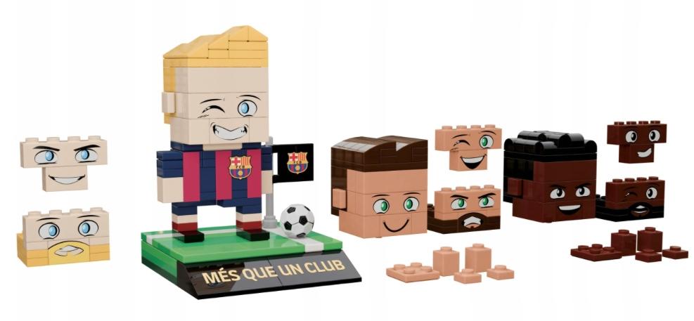 FC Barcelona Blokken Speler Figuur 210 Stukken Creatief Bouwen + Accessoires