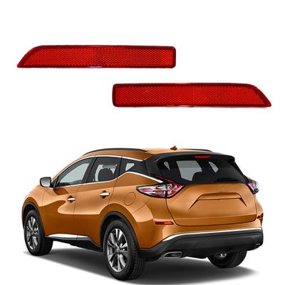 Car Rear Bumper Reflector Red For Nissan Sentra 2020 2021 2022 Accessories Fit Murano 2015 2016 2017 2018 2019 2020-2022 Parts