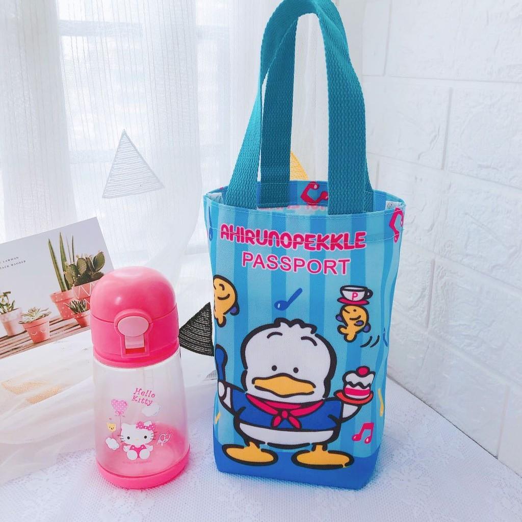 Cartoon Shin Chan Insulated Canvas Bag For Picnic And Carrying Casual