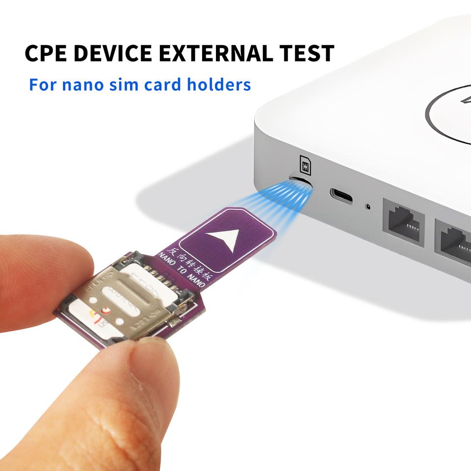 Nano SIM Card Male-to-Female Adapters, Extension Cables, Test Boards, PCB Boards, OEM Custom Card Readers