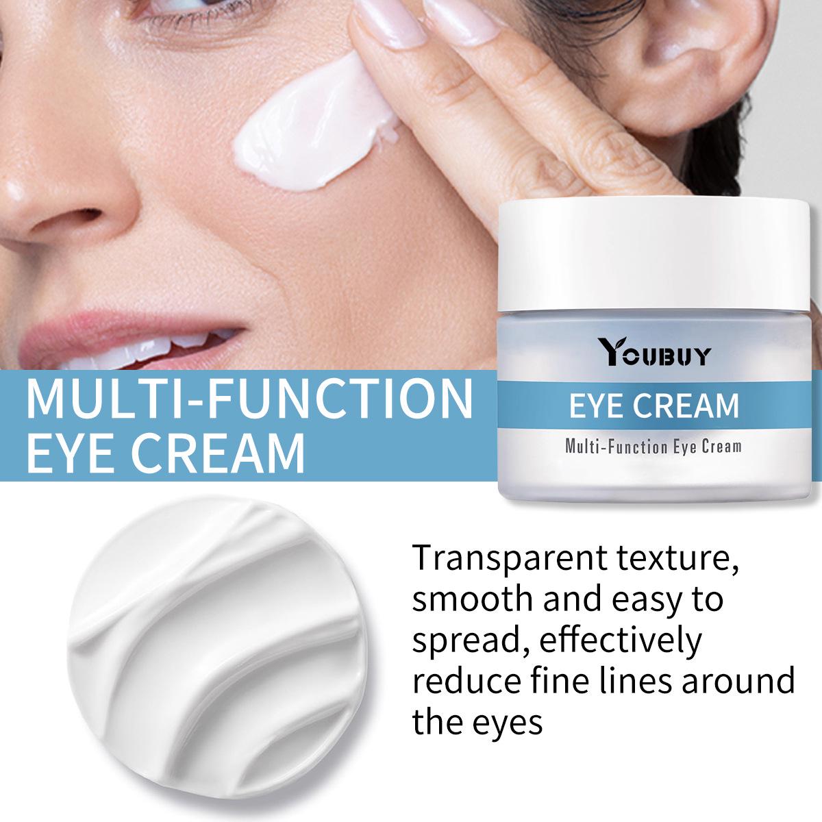 

YOUBUY Многофункциональный крем для глаз: Увлажняет, Питает, Уменьшает Морщины, Мимические Морщины, Мешки под Глазами и Подтягивает Область Вокруг Глаз - 15 г