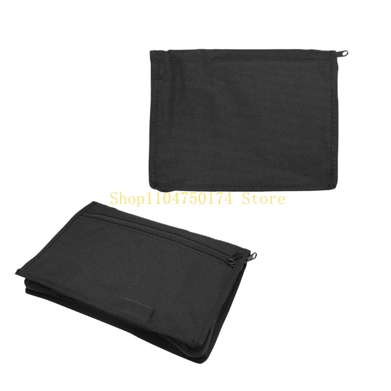 Сумка для хранения офисных документов с несколькими карманами водонепроницаемая из ткани Оксфорд для commuting для деловых людей топ продаж чёрный 2530₽