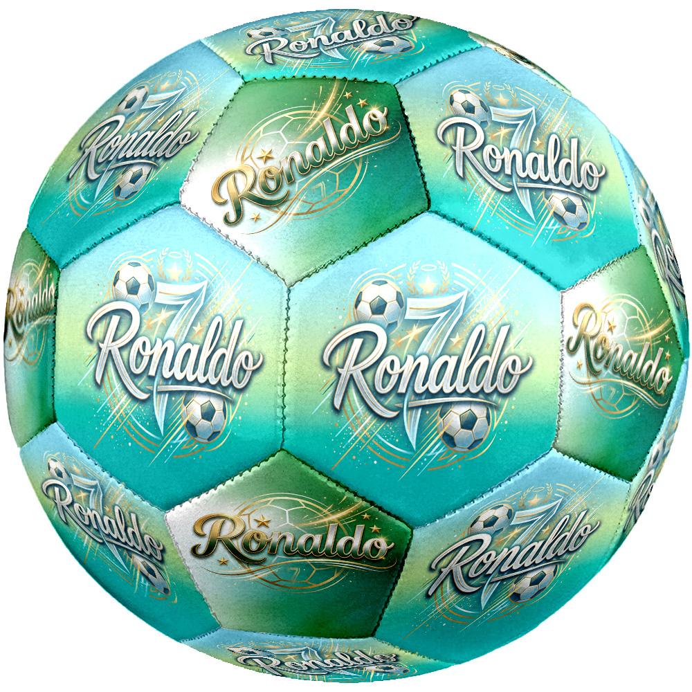 Ronaldo's Golden Celebration Size 5 Football Machine-Stitched Indoor/Outdoor Universal Football Sports Enthusiast Gifts