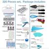 Silicone Pastry Bag Tips Kitchen DIY Cake Icing Piping Cream Decorate Tool Reusable Pastry Bag+Stainless Nozzle