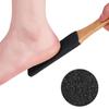 Doppelseitige Fußraspel Feile Stabiler Holzgriff Peeling Hornhaut Hornhautreiniger Fußschleifer