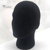 Black Foam Wig Head Tall Male Mannequin Hairpieces Display Holder Hats Sunglasses Headphone Headwear Stand Cosmetics Model Head Prop