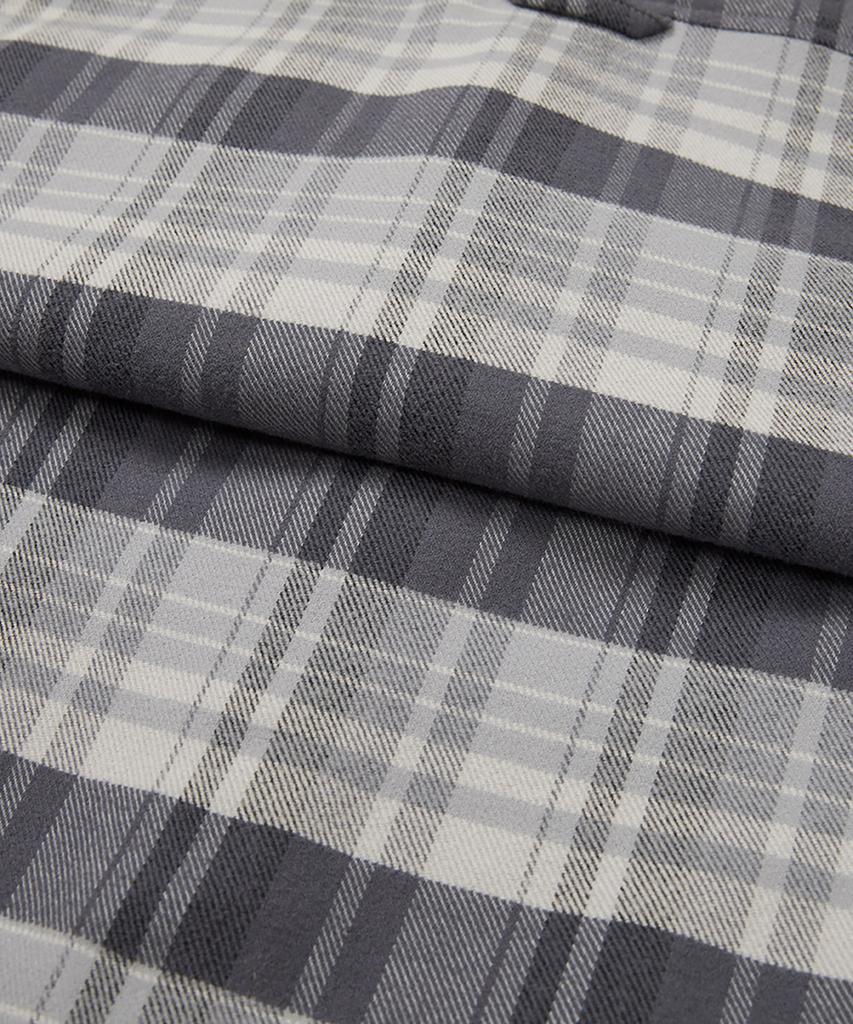 SNOWPEAK APPAREL Recycled Check Shirt (S24Fmfsh02) Dark Gray