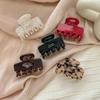 The Little Mermaid 2024 High-End Acetate Claw Clip for Women - Small Spring/Summer Hairpin Accessory