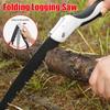 43 см 47 см 53 см Деревообробна складна пила 3 ​​сторони шліфування Тефлонове антикорозійне покриття Пила для лісозаготівлі Тримери для дерев для кемпінгу