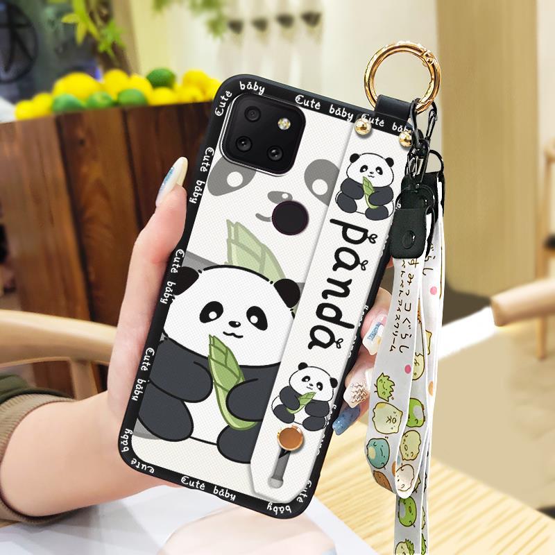 Protective Fashion Design Phone Case For TCL T-Mobile Revvl 5G Durable Waterproof Lanyard Soft case Anti-knock Wristband